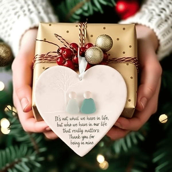💝Hot Sale❤️ - Heart-Shaped  Friendship Decor🌊✨ Shaped by Nature & Crafted by Hand