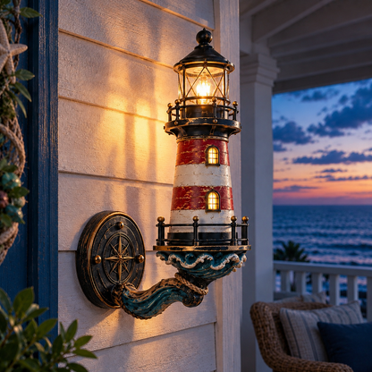 🔥Hot Sale🔥 - 🌊Vintage Coastal Lighthouse Wall Light