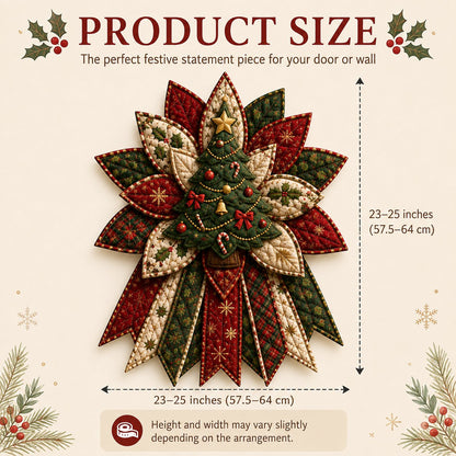 🔥Last 20 Pcs🔥 - 🎄Festive Quilted Christmas Door Hanging DIY Sewing Kit