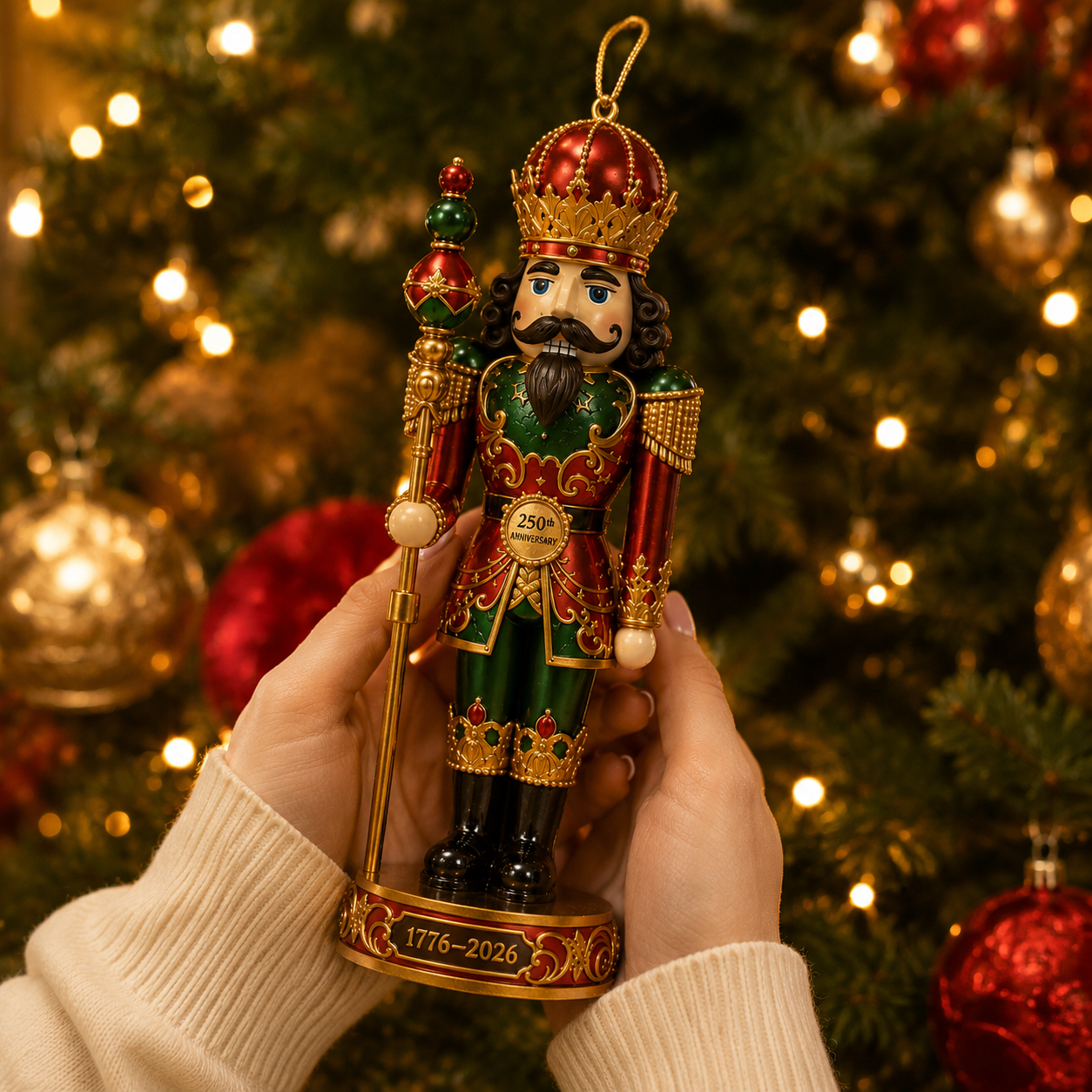 🔥2026 America 250th Anniversary Royal Nutcracker King Christmas Ornament