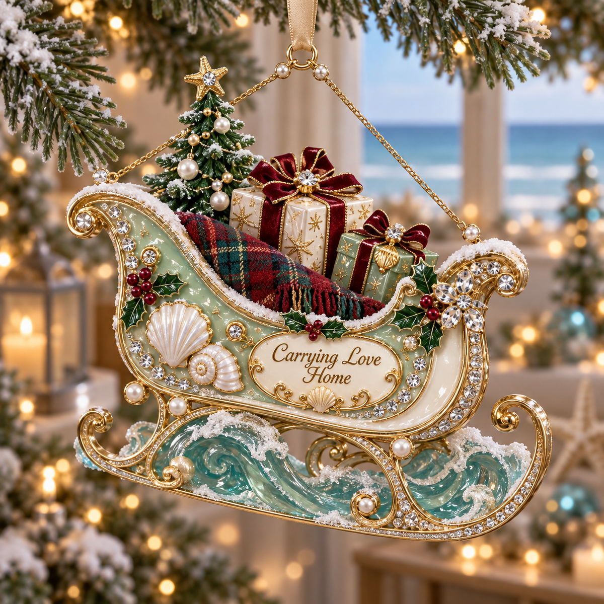 🎅 2026 Christmas Gift 50% Off--Coastal Christmas Magic Christmas tree ornaments