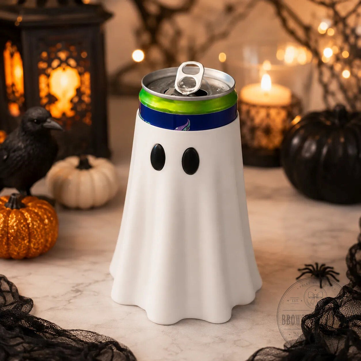 👻Halloween Ghost Witch Hat Tumbler Straw Cup