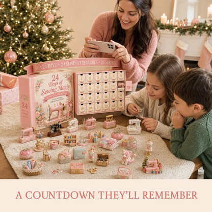 🔥Hot Sale🔥 - Sewing Advent Calendar 2026 – 24 Days of Miniature Sewing Surprises for Crafters & Quilters
